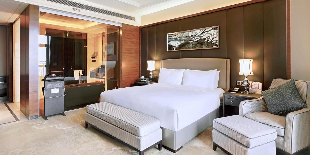 Crowne Plaza Tianjin Jinnan By Ihg Exterior foto